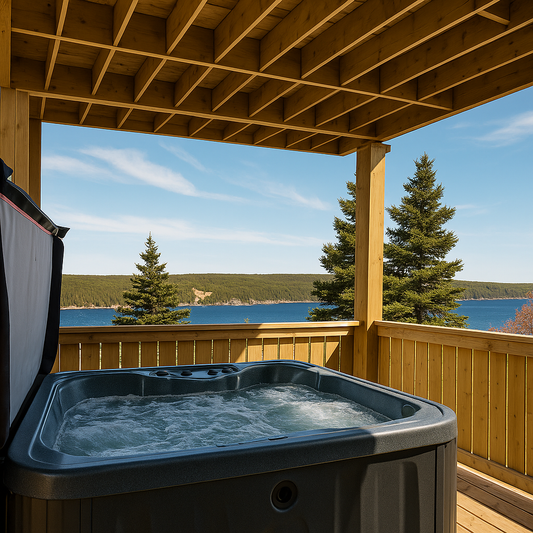 Dive into Health: The Therapeutic Wonders of Winter Hot Tub Soaking at Whale House Guest House