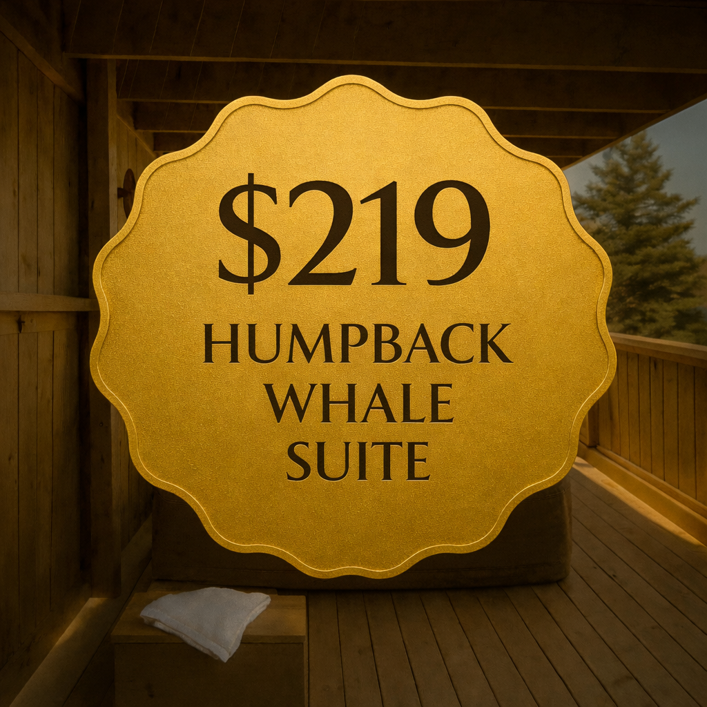 Gold Gift Certificate – Humpback Whale Suite