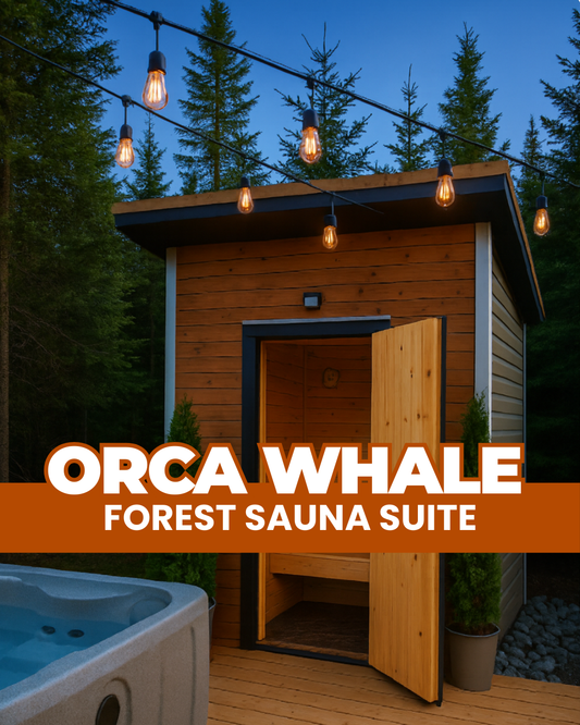 Orca Whale Suite With 24hr Sauna Access